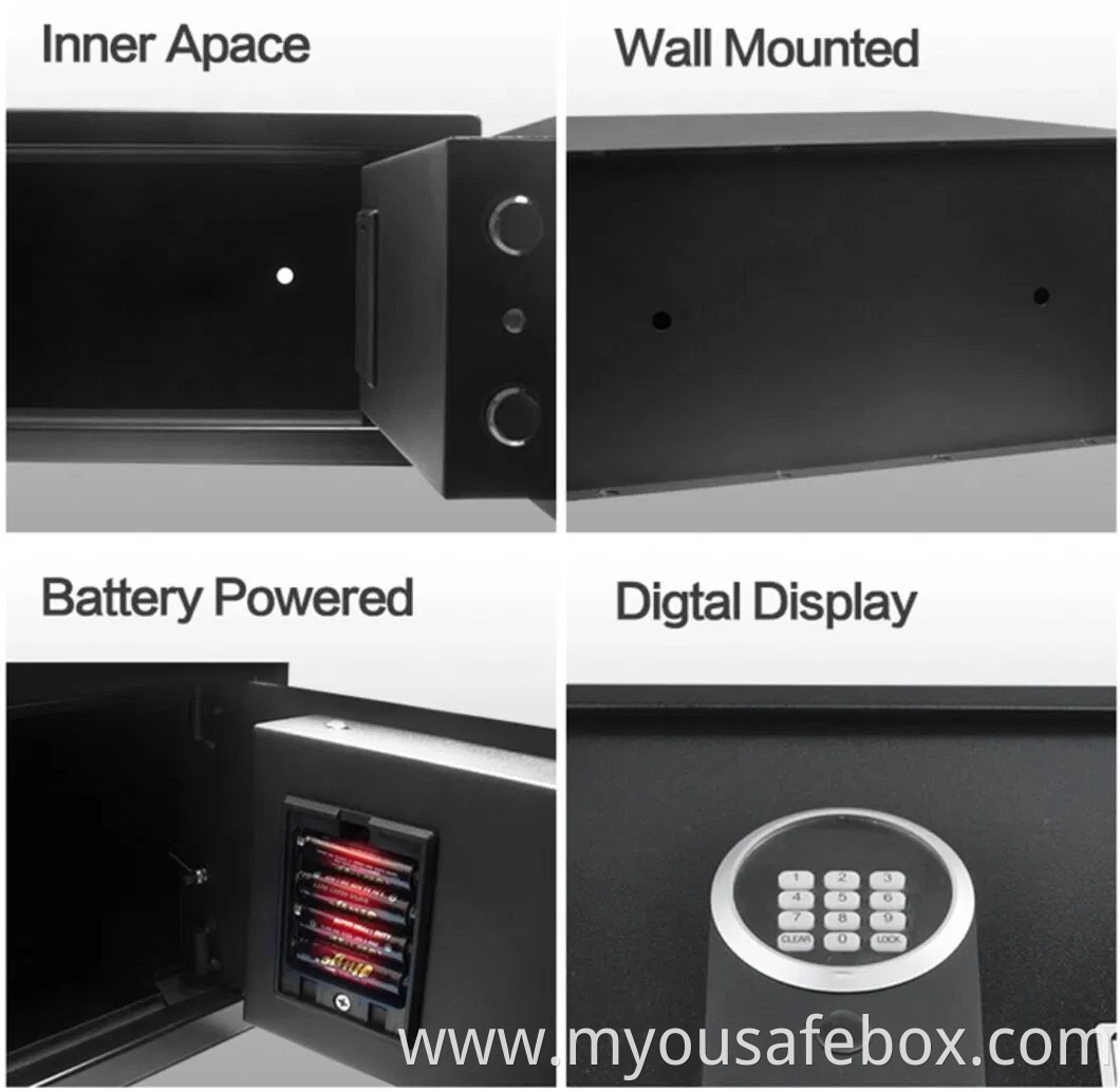 Shenone Mailbox Lock Apartment Electronic Security Box Hotel Room Safe